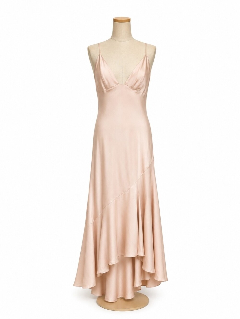 NWT Shona Joy Slip Maxi Dress  Blush Pink Size US 6 (AUS 10 / EU 38)
